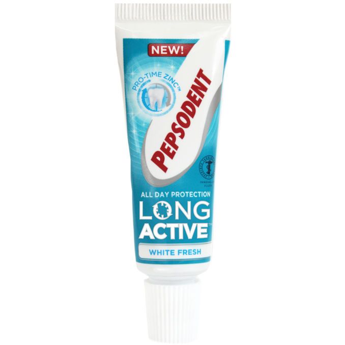 Pepsodent Hammastahna Long Active White Fresh