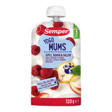 Semper Klemmepose Yoghurt Hindbær 120 g