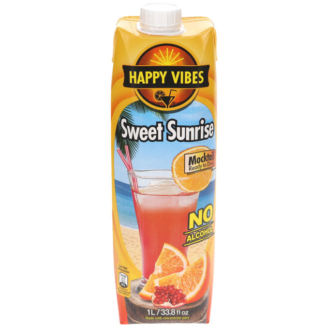 Happy Vibes Mocktail Sweet Sunrise 1l