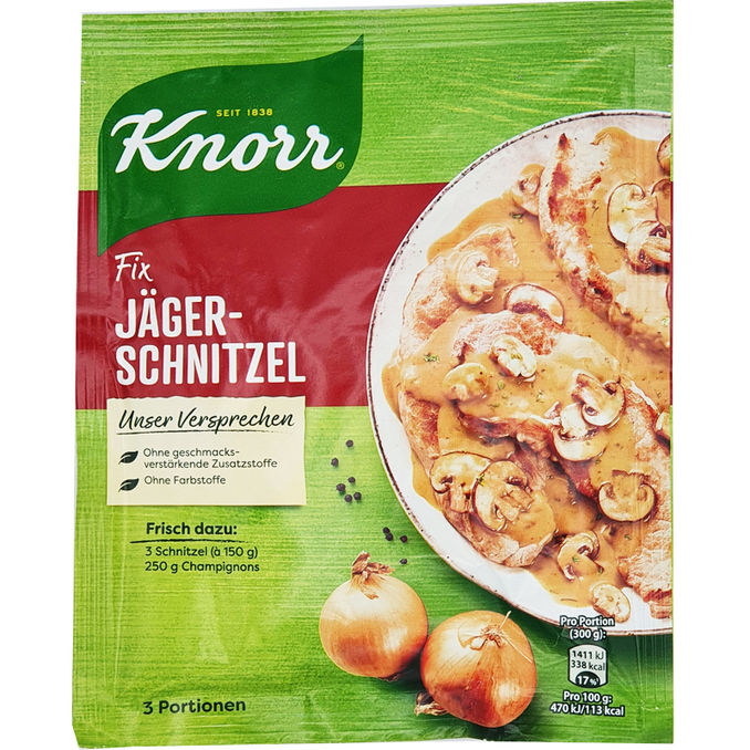 Knorr Fix Jägerschnitzel