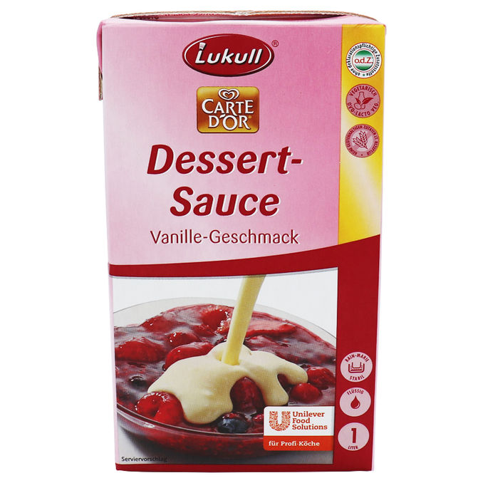 Lukull Dessert-Sauce Vanille-Geschmack