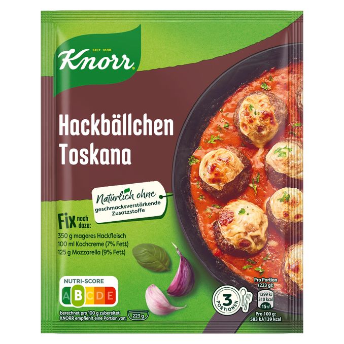 Knorr Hackbällchen Toscana