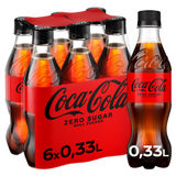 Coca-Cola Zero, 6er Pack (EINWEG) zzgl. Pfand