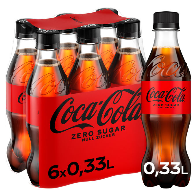 Coca-Cola Zero, 6er Pack (EINWEG) zzgl. Pfand