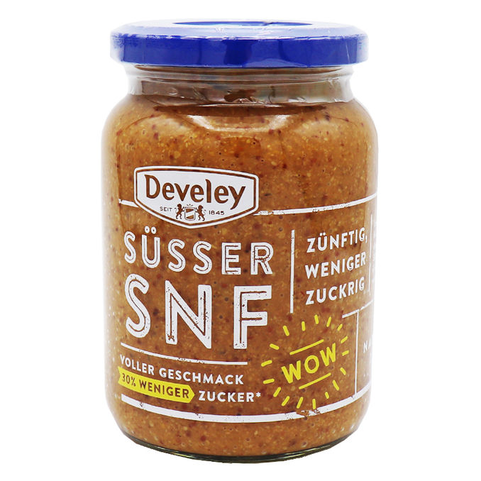 Develey Süßer SNF (Weniger Zucker) 