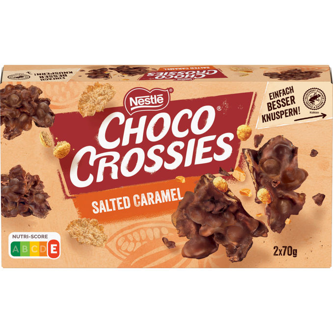 Nestlé Choco Crossies Crunchy Salted Caramel