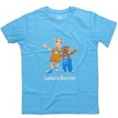 T-Shirt Lollo & Bernie Blå 4-6 År 