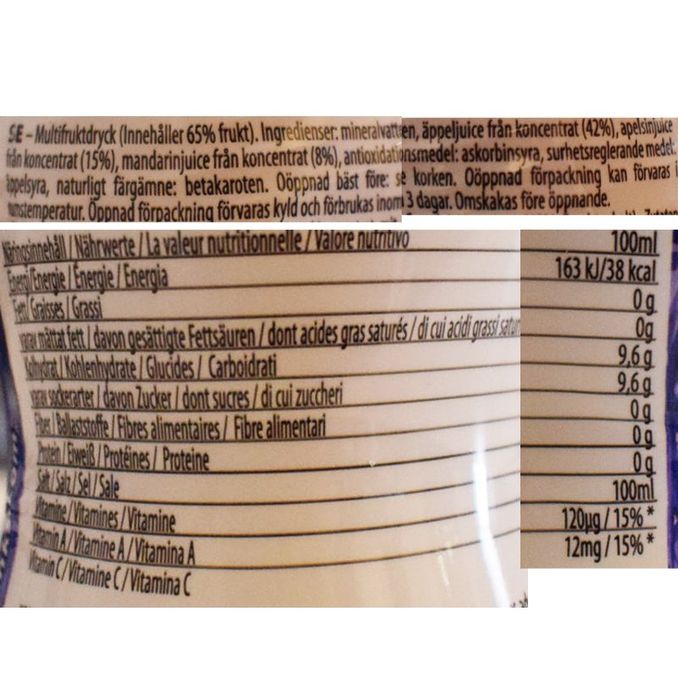 Surprise drinks Fruktdryck Frost 12-pack