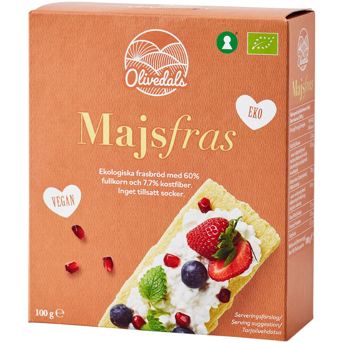 Olivedals Majsbröd Eko 