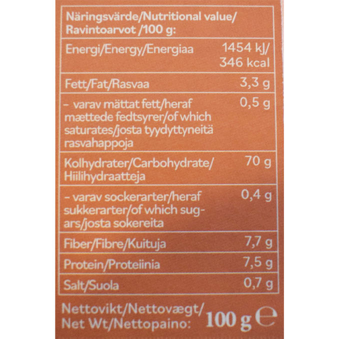 Olivedals Majsbröd Eko