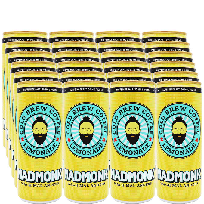 Mädmonk Coffee Soda Lemon, 24er Pack