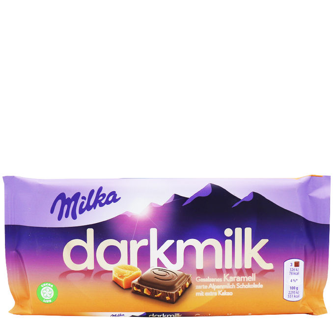 Milka darkmilk Karamell