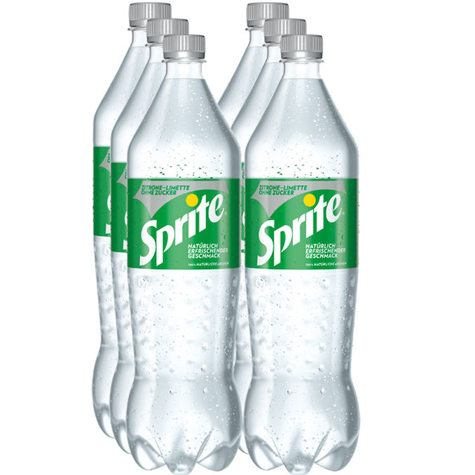 Sprite Zero, 6er Pack (EINWEG) zzgl. Pfand