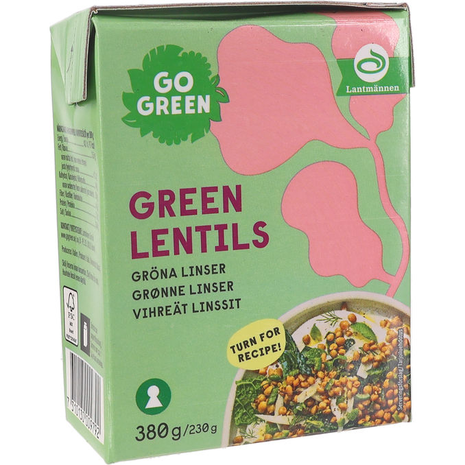 GoGreen Grønne Linser 230 g