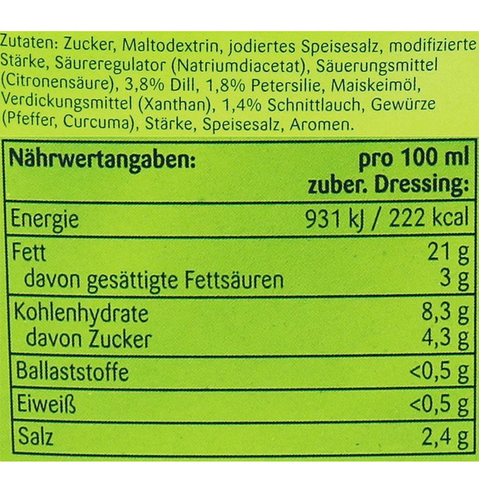 Knorr Salatkrönung Universal Kräuter