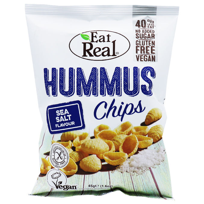 Eat Real Hummus Chips Meersalz (Snacksize)