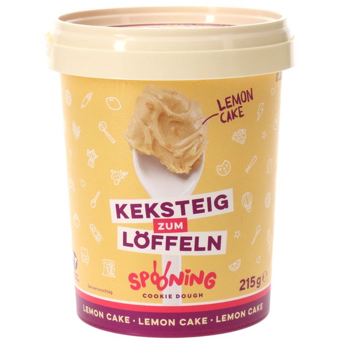 Spooning Keksteig zum Löffeln - Lemon Cake 