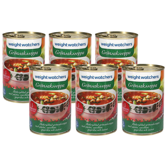 Weight Watchers Weightwatchers Grøntsagssuppe 6-pak