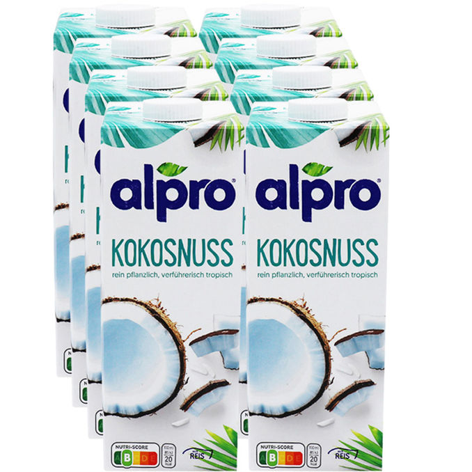 ALPRO Kokosnussdrink Original, 8er Pack 