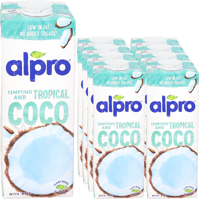 Alpro Dryck Tropical Coco 8-pack