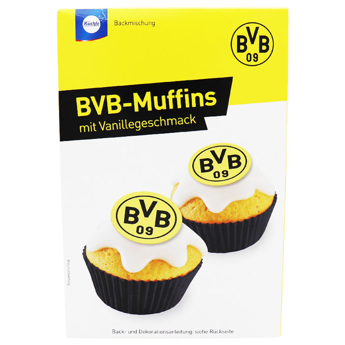 Küchle BVB Muffins Backmischung mit Vanille-Geschmack