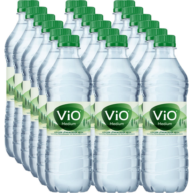 Vio VIO Mineralwasser Medium, 18er Pack (EINWEG) zzgl. Pfand