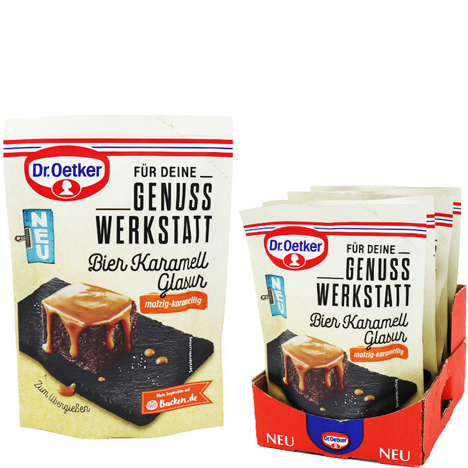 Dr. Oetker Bier Karamell Glasur, 5er Pack
