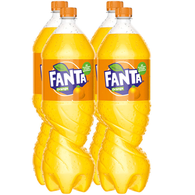 Fanta, 4er Pack (EINWEG) zzgl. Pfand