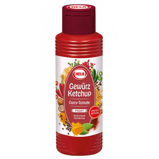 Hela Gewürz Ketchup Curry-Tomate