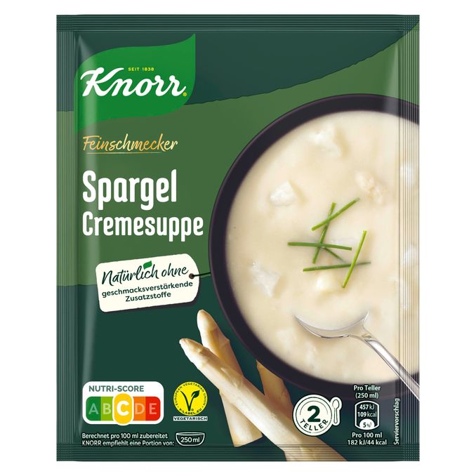 Knorr Spargel Cremesuppe