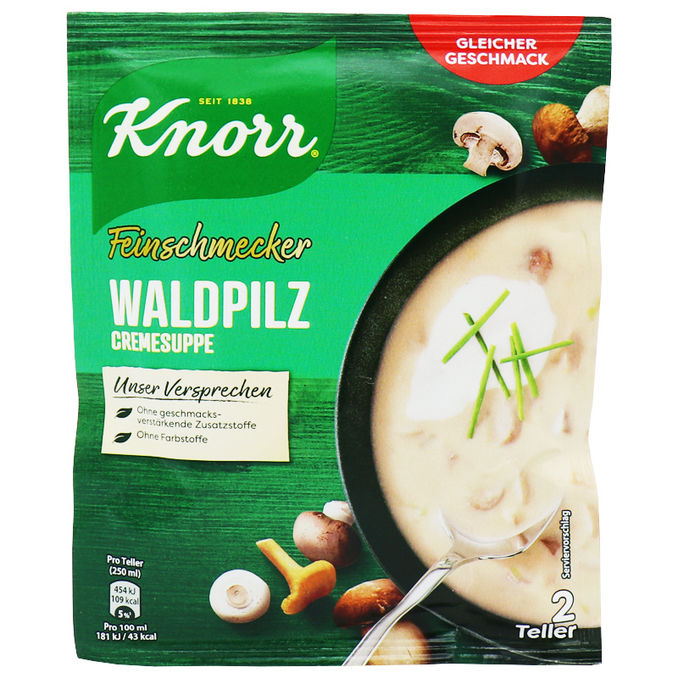 Knorr Waldpilz Cremesuppe