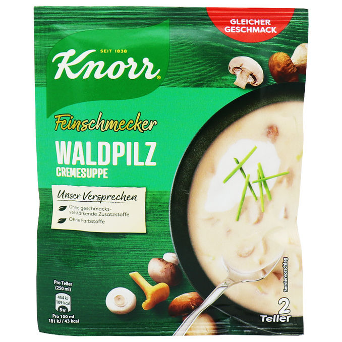 Knorr Waldpilz Cremesuppe 