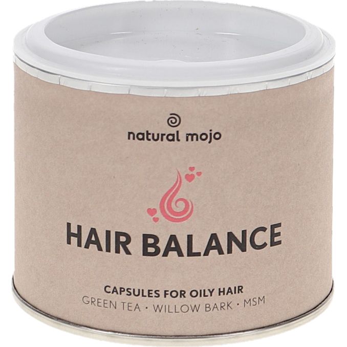 natural mojo Hair Balance Hiuksia Tasapainottavat Kapselit