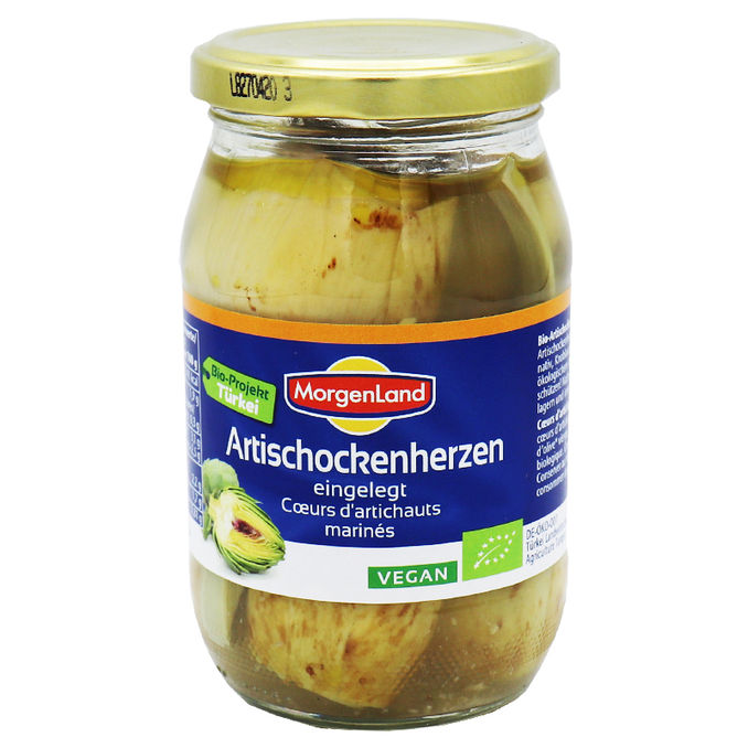 Morgenland BIO Artischockenherzen im Glas 