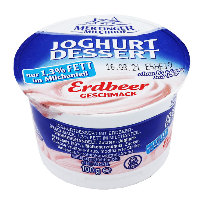 Mertinger Fruchtjoghurt Erdbeere 1,3%