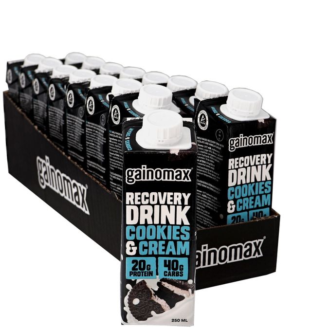 Gainomax Proteindryck Cookie & Cream 16-pack