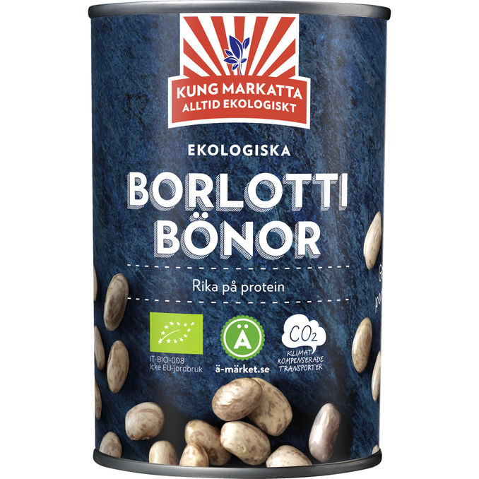 Kung Markatta Øko Borlotti Bønner