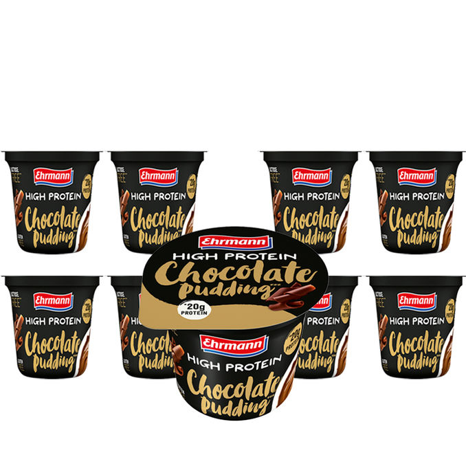 Ehrmann Proteinbudding Chokolade 8-pak