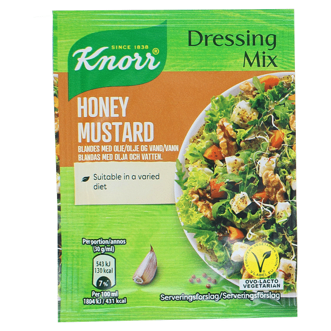 Knorr 3 x Dressingmix Honung Senap