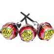 Pin Pop Cherry Slikkepinde m. Tyggegummi 1 kg