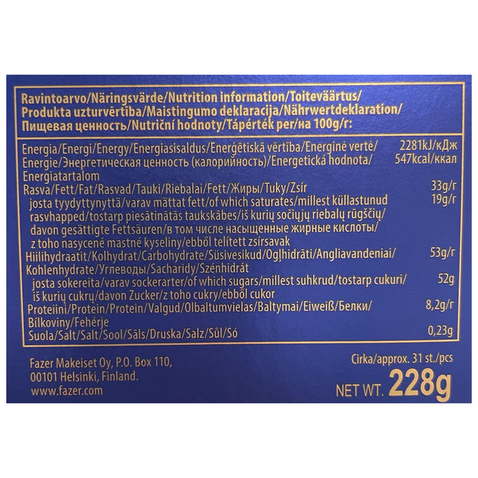 Fazer Maitosuklaakonvehteja