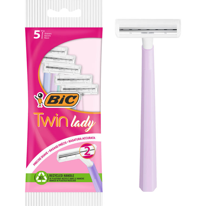 Bic Twin Lady Engangskrabere 5-pak