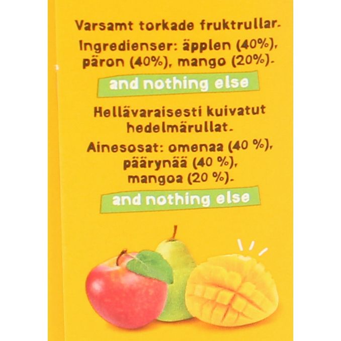 Bear Fruktrullar Mango 5-pack