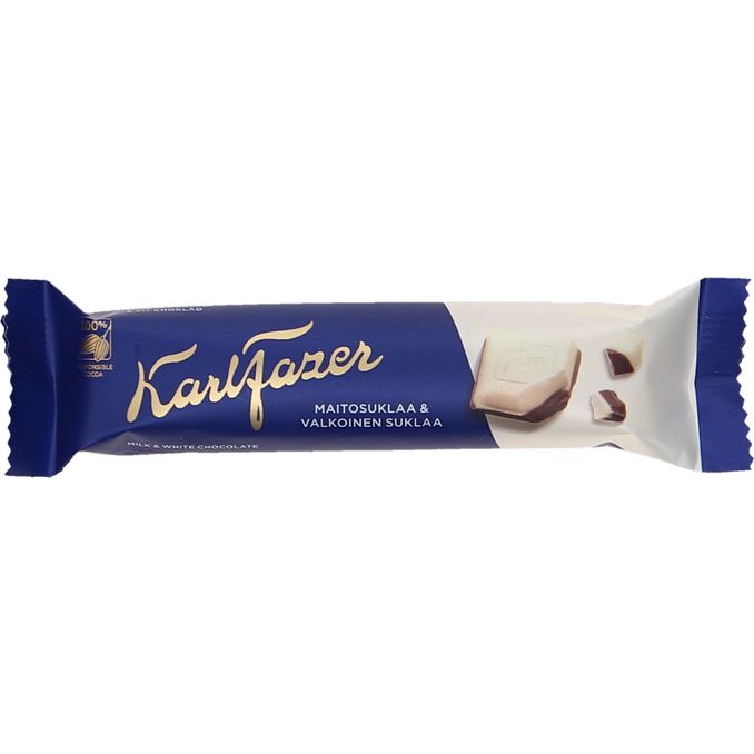 Fazer Suklaapatukka Sininen & Valkoinen
