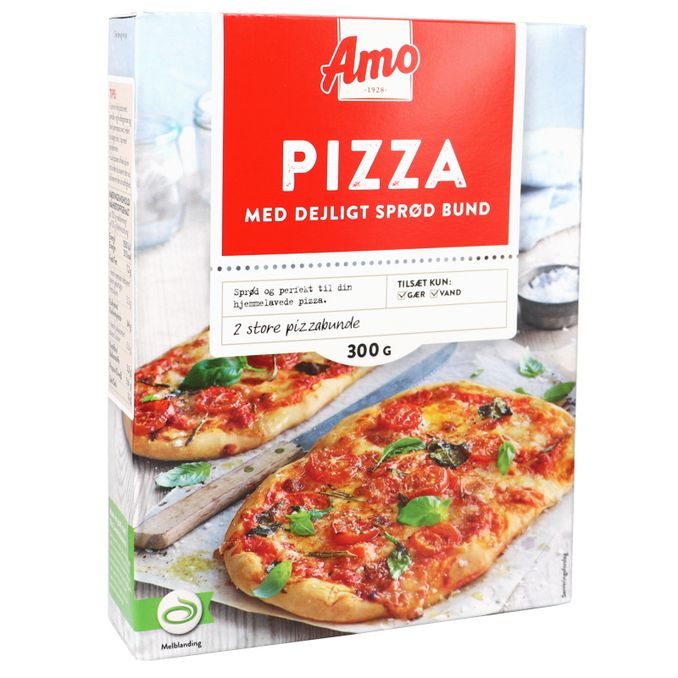 4 x Amo Pizzadejsblanding 300 g