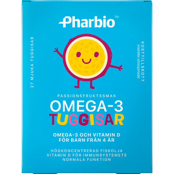 Pharbio Omega-3 Tuggisar