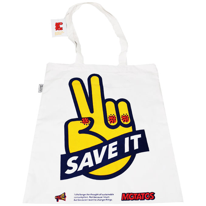 Matsmart/Motatos "Save it" Einkaufsbeutel