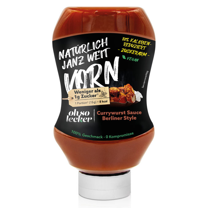 OHSO Lecker Currywurst Sauce Berliner Style, zuckerarm