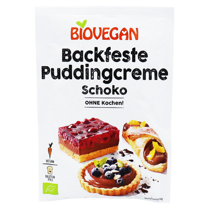Biovegan BIO Backfeste Puddingcreme Schoko