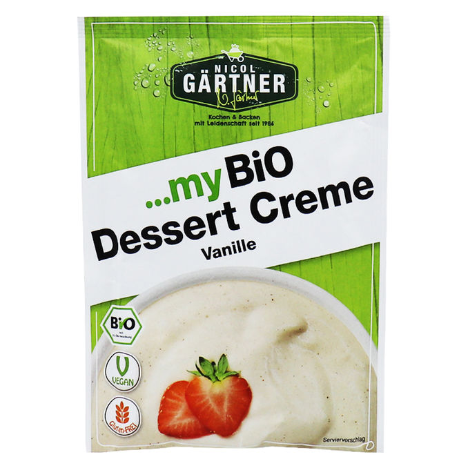Nicol Gärtner BIO Dessert Creme Vanille